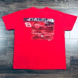 Dale Earnhardt Jr. American Race Car Driver Budweiser Car Men’s Shirt Size M